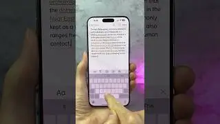 Фишка КЛАВИАТУРЫ на iPhone #apple #iphone #tips #tricks #technology
