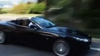 Aston Martin DB9 Volante Exhaust Sound.