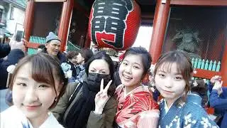 Самый старый буддийский храм Senso-ji в Токио! 浅草寺