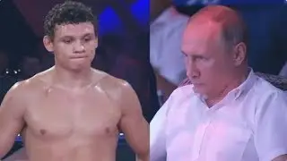 Русский жестко вырубил Бразильца на глазах у Путина