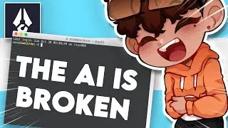I Tried To RP With AI... It had a Stroke | NovelAI (Text Based Adventures)