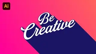 Adobe Illustrator Tutorial - Create 3D Text In Adobe Illustrator