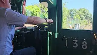 1938 Tube Stock (Heritage train) cab ride to Northfields from Heathrow