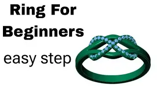 RING // EASY MAKING PROCESS// FOR beginners// matrix//34# tutotial