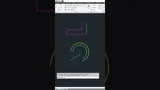 AutoCad #6 EXTEND - Extends objects to meet the edges of other objects. 
