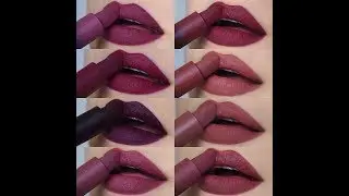 Rouge à lèvres  de houda beauty /احمر شفاه من هدى بيوتي ألوان رائعة