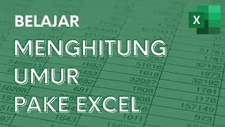 How to calculate age using Excel formula - Beginner Excel Tutorial - ignasiusryan