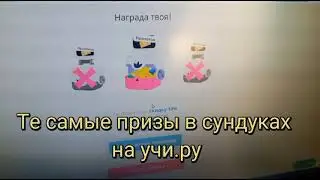 Богатый выбор приза на учи.ру