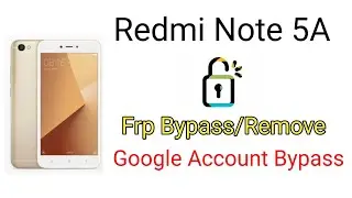 redmi note 5a frp Bypass miui 11 / 12 | note 5a google account unlock | note 5 prime frp bypass 2021