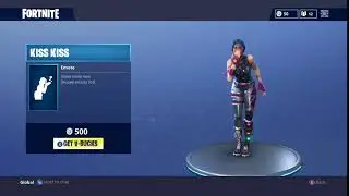 fortnite emote KISS KISS