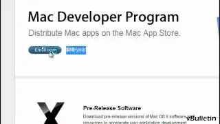 Signup for Apple Developer Account