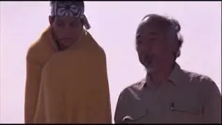 The Karate Kid 1984 Bottle breaking scene