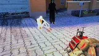 I fought scp 096 vs scp 049 in Garry’s mod | gmod