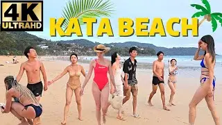 Kata Beach Phuket: Sunset Walking Tour [4K]