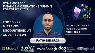 Top 10 X++ mistakes I encountered at code reviews. - Fatih DeMirci.