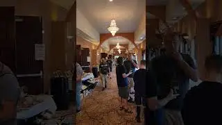 Arrived at VCF Midwest. It's already hopping! #vcfmw