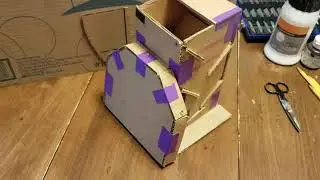 Cardboard Dungeon Master's Screen