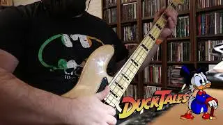 DUCK TALES BASS COVER (SQUIER JAZZ BASS VM, MAMMOTH PLUGIN)