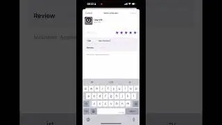 iOS18 New Reviewing UI in Apple Podcasts and the App Store #shorts #apple #ios18 #AppleClips