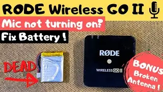 Rode Wireless Go 2 Microphone Not Turning On