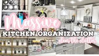 KITCHEN ORGANIZATION IDEAS 2021 / EXTREME KITCHEN DECLUTTER / KITCHEN ORGANIZE