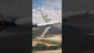 OMG! Watch Insane Boeing 747 Landing at Whitsunday Coast Airport in MSFS #shorts #aviation