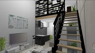 HOME DESIGN 3D || Vertical Loft Design Speed Build