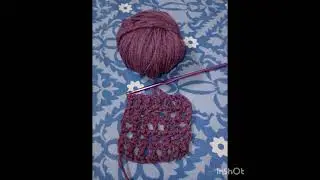 Beautiful duble crochet sitch