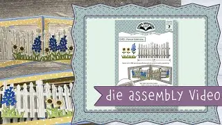 Karen Burniston Die 1240 Fence Add ons Assembly