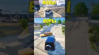 КОПЫ ВОРЫ В  GTA 5 RP BURTON