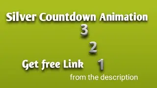 Countdown animations For YouTube Video | Counting Animation | 