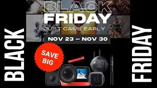 Insta360 ONE R BLACK FRIDAY SALE!