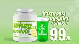 Whey Protein 104 - naturalne białko serwatkowe