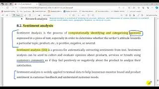 LAB 8  Text data mining, sentimental analysis