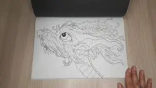 STRAYS/Fantasy Critter Coloring book/ОБЗОР/РАСКРАСКА АНТИСТРЕСС/РАСКРАСКА ДЛЯ ВЗРОСЛЫХ