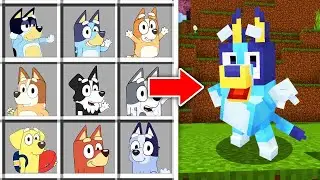Minecraft PE : SECRET Bluey MOD (Minecraft Bluey Mod)
