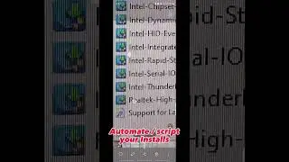 automate installations / script Installations