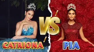 Pia Wurtzbach VS Catriona Gray | Miss Universe 2015 | Miss Universe 2018