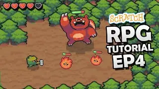 Scratch RPG Tutorial | EP 4 | Scratch Games