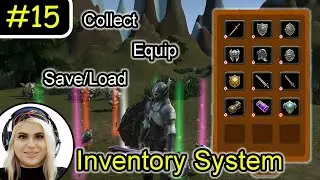 15 - Unity Inventory System Tutorial (Equip + Save & Load)
