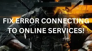 Black Ops 6: How To Fix Error Connecting To Online Services Reason LIVORNO-NAVAJO  (Tutorial)