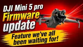 DJI have given us a great new feature in the latest Mini 5 Pro firmware update - Great News!