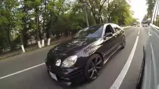Tuned turbo toyota aristo 161 wide body on gtr rims