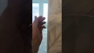 СТЫК обои и краска. Вариант✅