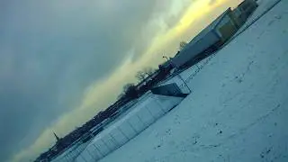 A very cold fpv flight