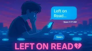 Left on Read 💔 | Retro Love in a Digital World