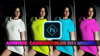 CÓMO CAMBIAR DE COLOR UN OBJETO DE FORMA RÁPIDA con PHOTOSHOP 2024
