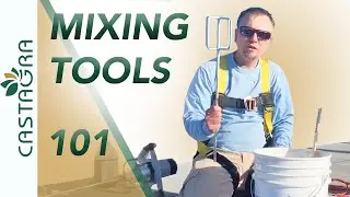 Roof Coating Mixing Tools for Ecodur