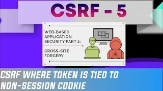 csrf where token is tied to non-session cookie - csrf where token is tied to non-session cookie