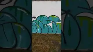 Graffiti bubble style🔥 #graffiti #граффити #tiktok #graffitiart #bubble #fyp #shorts